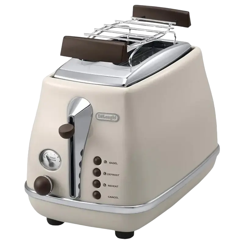 Тостер DeLonghi Icona Vintage Бежевый
