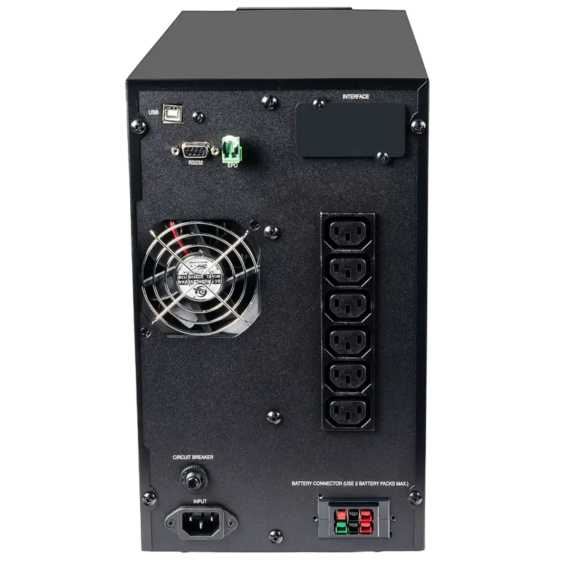 Sursă de alimentare neîntreruptibilă PCM MAC-1500 IEC Negru