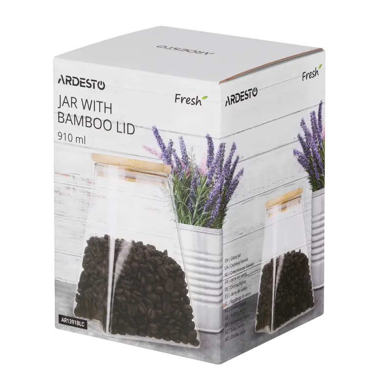 Контейнер Ardesto AR1391BLC Fresh Прозрачный