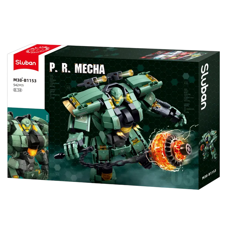 Конструктор Sluban Robot - Alpha Зелёный