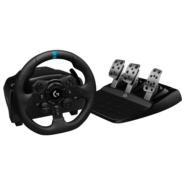 Игровой руль Logitech Driving Force Racing G923 Чёрный