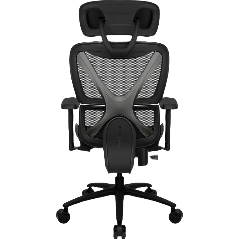 Игровое кресло ThunderX3 XTC Искусственная кожа,Вентилируемая Сетка Чёрный