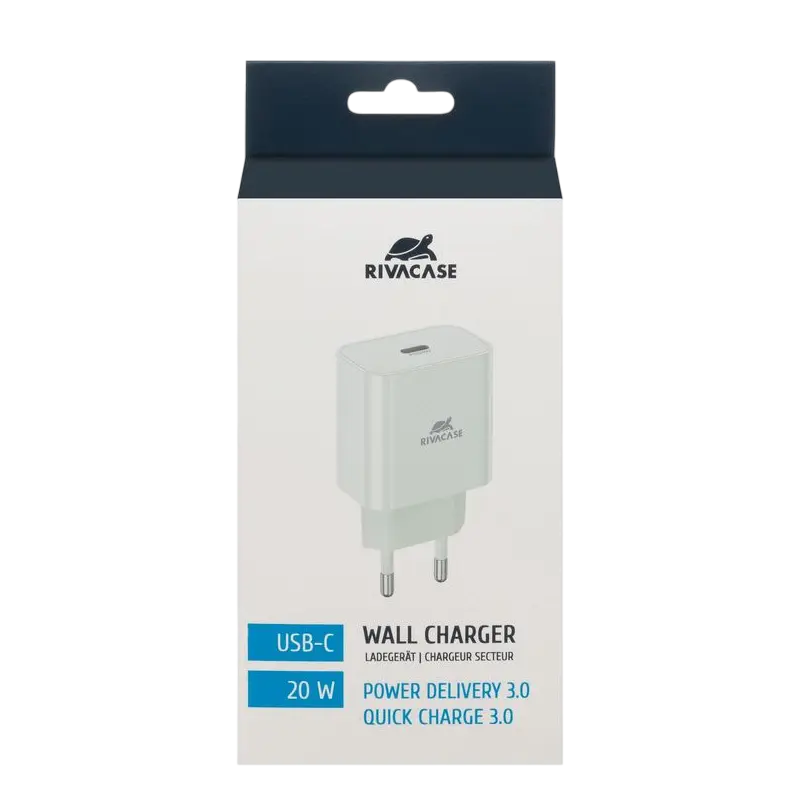 Încărcător Rivacase PS4101 W00 Alb