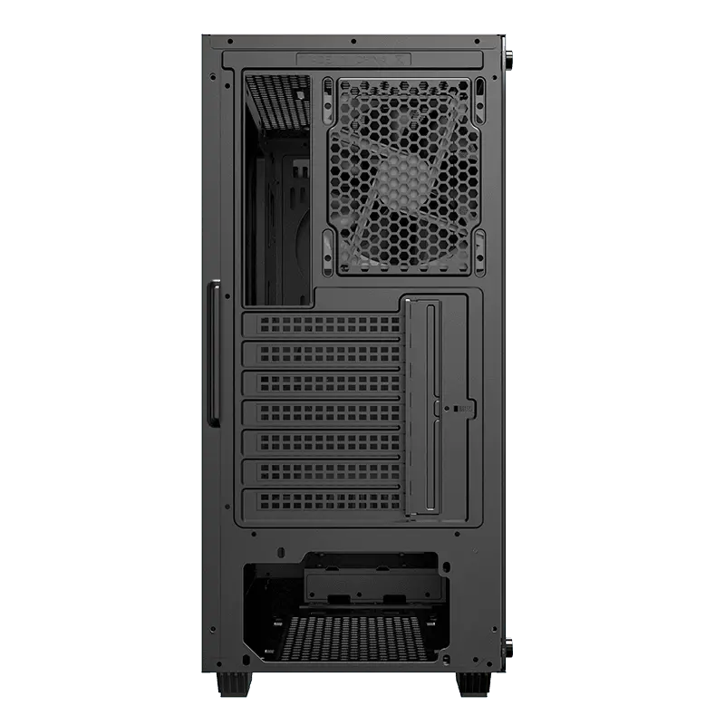 Carcasă PC Gamemax FORTRESS TG Midi-Tower Negru