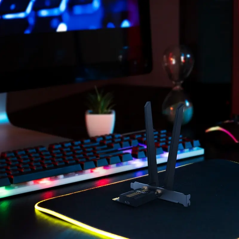 Сетевой адаптер PCIe TP-LINK Archer TBE552E Черный