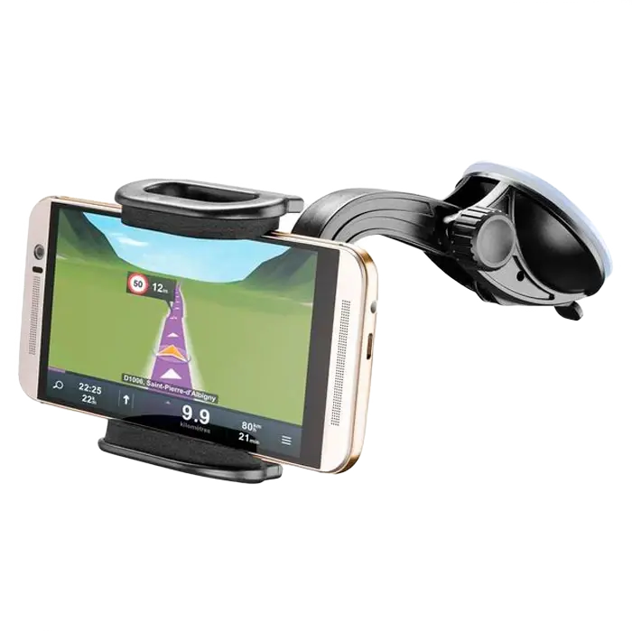 Автомобильный держатель Cellularline Hug Flexi - Universal Черный