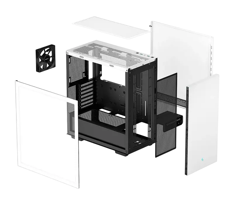 Компьютерный корпус Deepcool CH510 WH Midi-Tower Белый