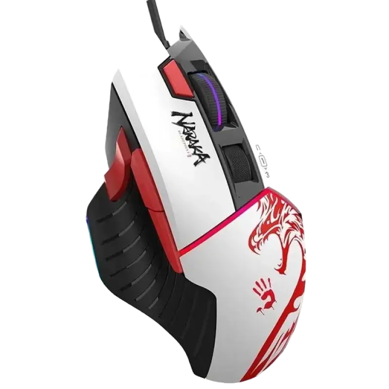 Игровая мышь Bloody W95 Max Проводное Темно-синии