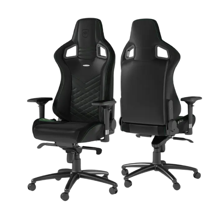 Scaun Gaming Noblechairs Epic PU Piele Negru/Verde