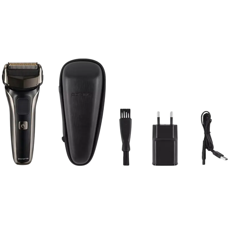 Электробритва мужская Polaris wet&dry 5D PROF 3+ Нержавеющая Сталь | Черный