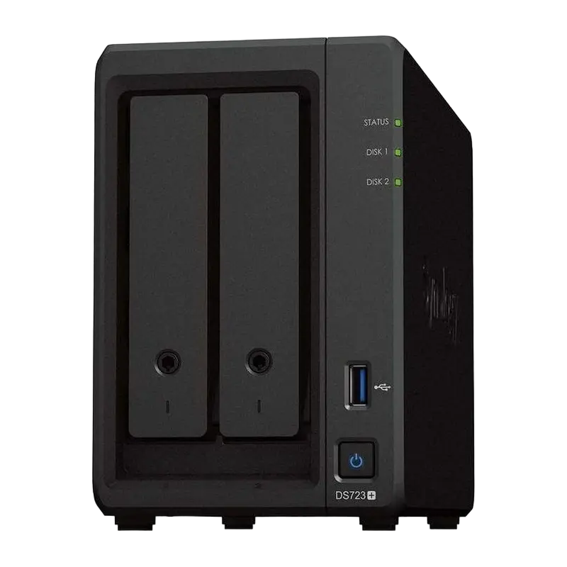 Сетевое хранилище SYNOLOGY DS723+ Черный