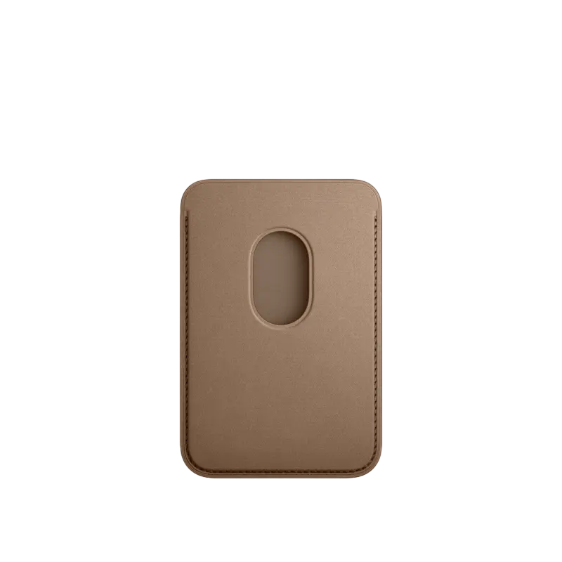 Чехол-бумажник Apple iPhone FineWoven Wallet MagSafe FineWoven с MagSafe Серо-коричневый