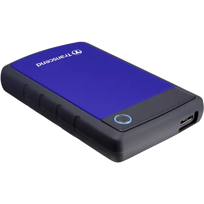 Внешний портативный жесткий диск Transcend StoreJet 25H3B 4 ТБ Морской Синий