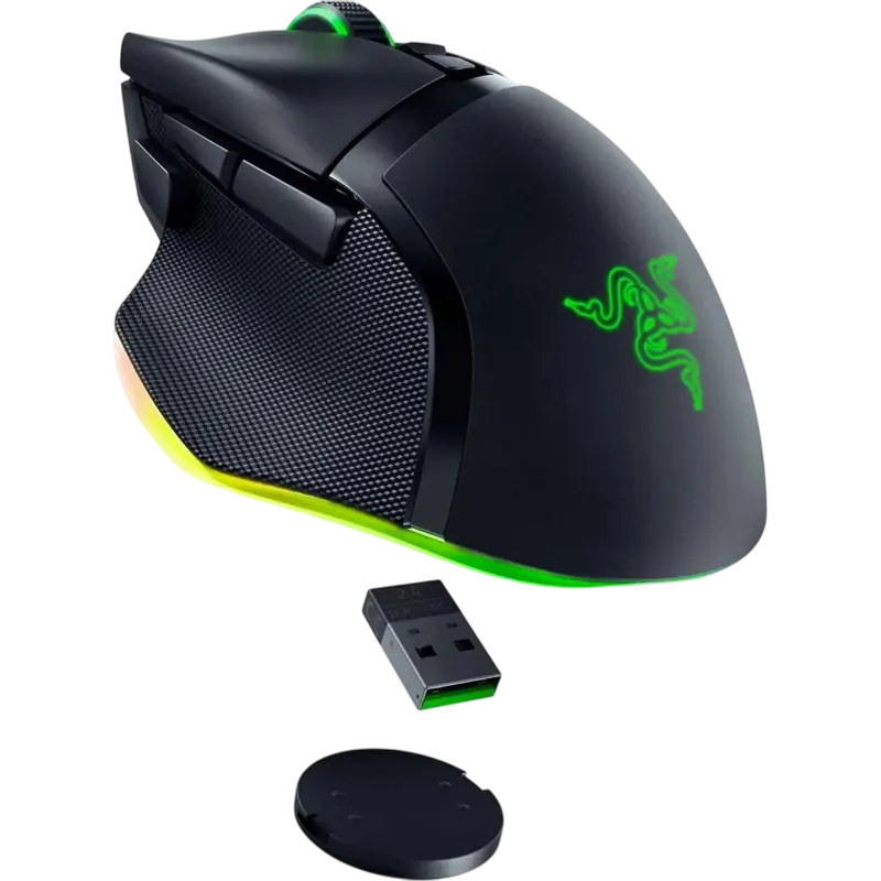 Беcпроводная мышь Razer Basilisk V3 Pro Беспроводное,Проводное Чёрный