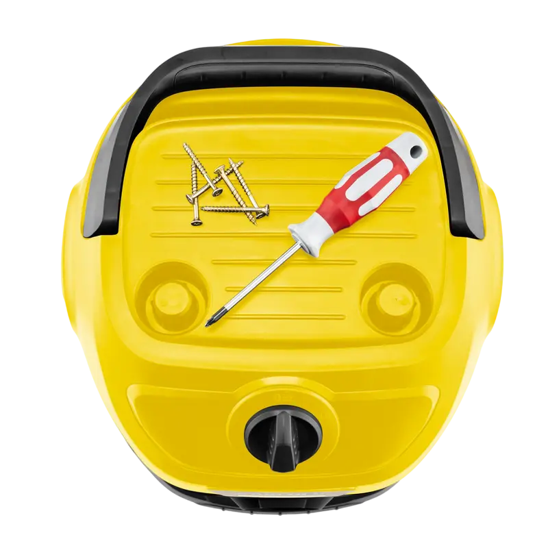 Пылесос Karcher WD 1 + cadou Filtru Жёлтый