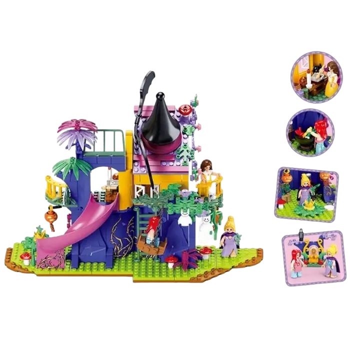 Конструктор Sluban Magic Tree House Разноцветный