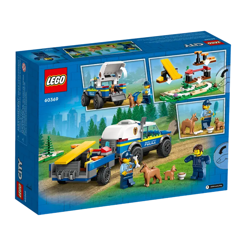 Constructor LEGO Mobile Police Dog Training Multicolor