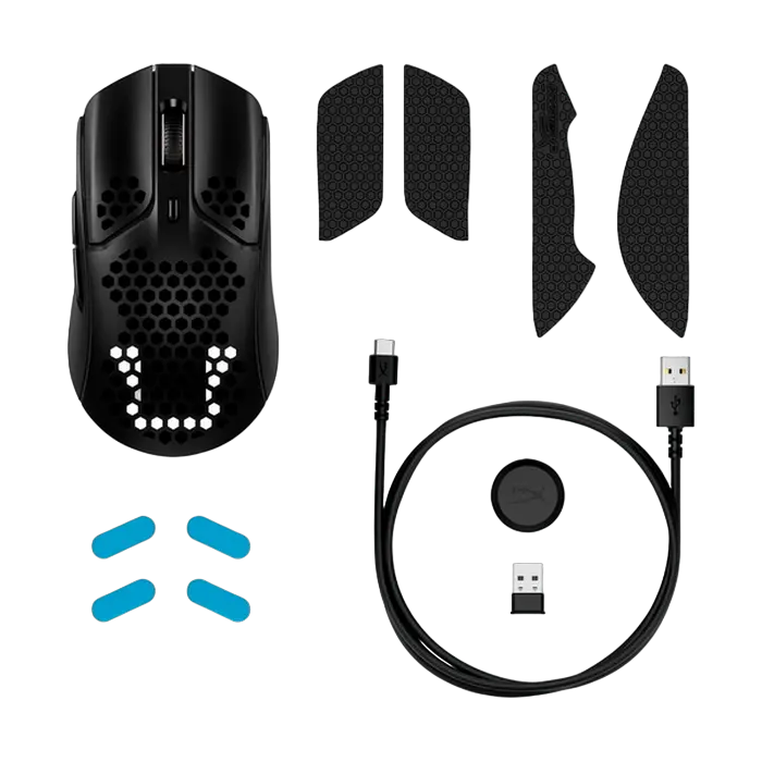 Игровая мышь HyperX Pulsefire Haste Wireless Беспроводное Чёрный