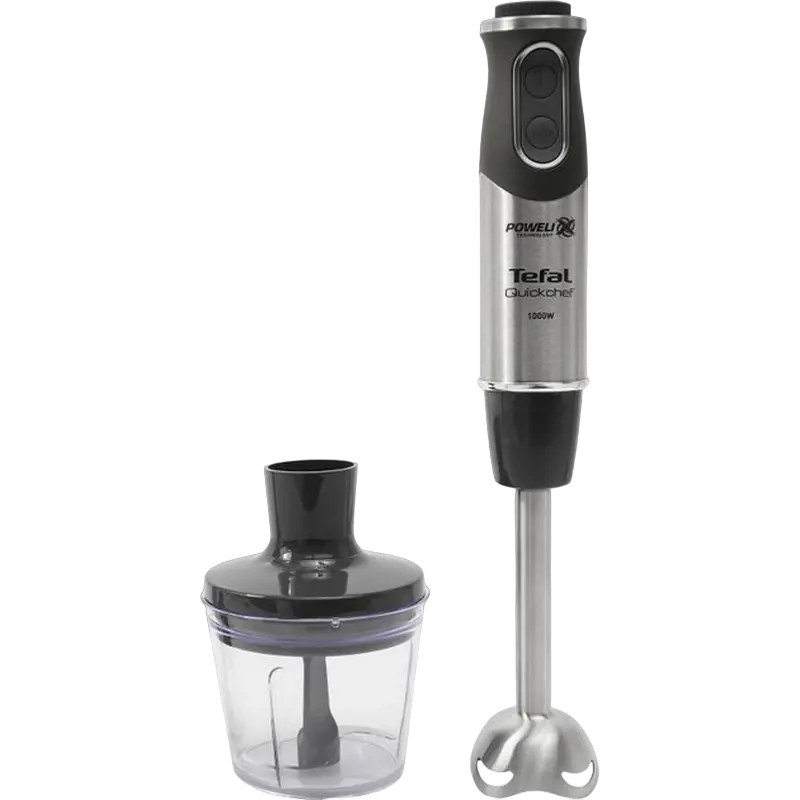 Погружной блендер Tefal Quickchef HB656838 Черный | Нержавеющая сталь