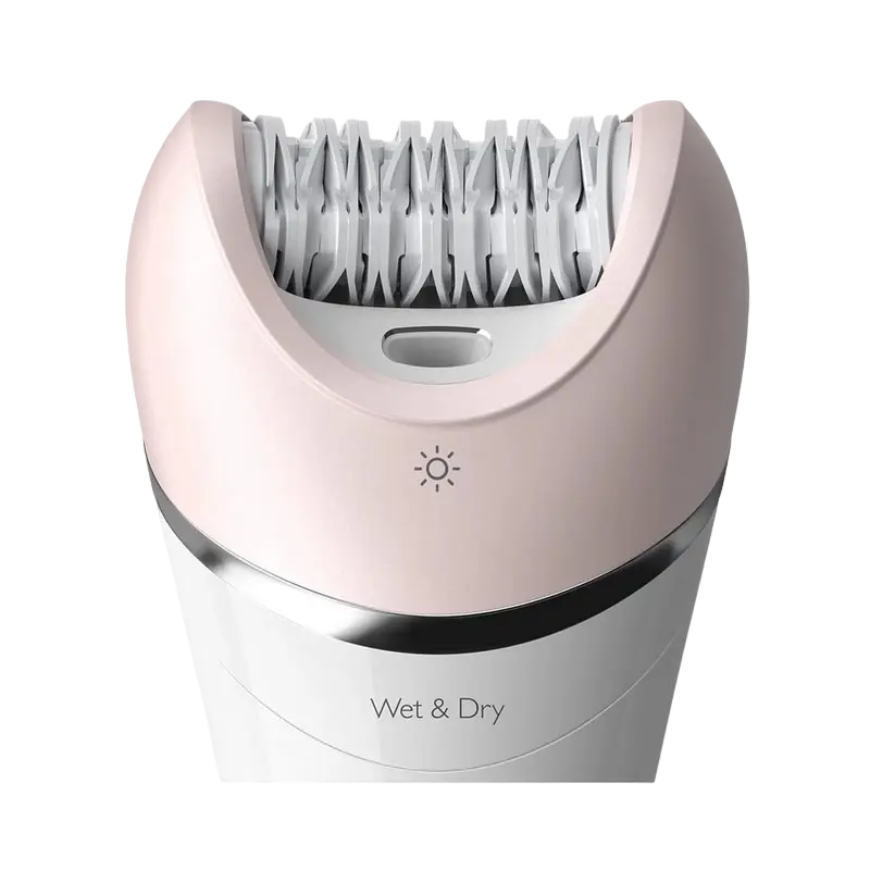 Epilator Philips Series 8000 Alb | Roz