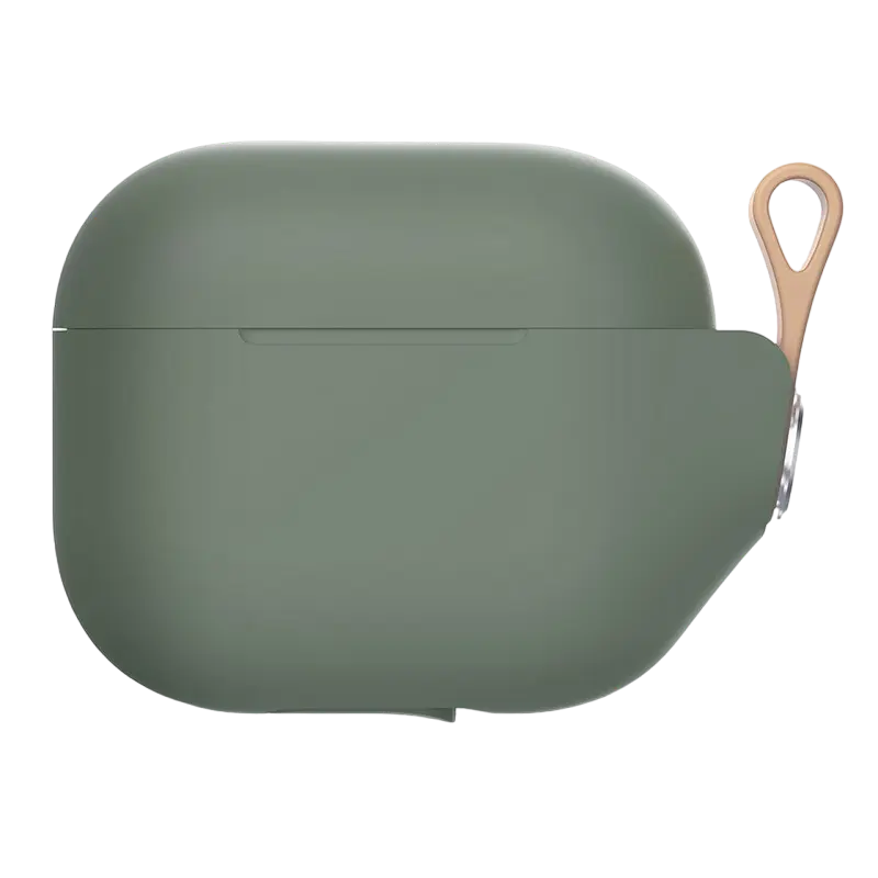 Husă pentru Airpods Moshi Apple Airpods 3 Pebbo Pebbo Verde