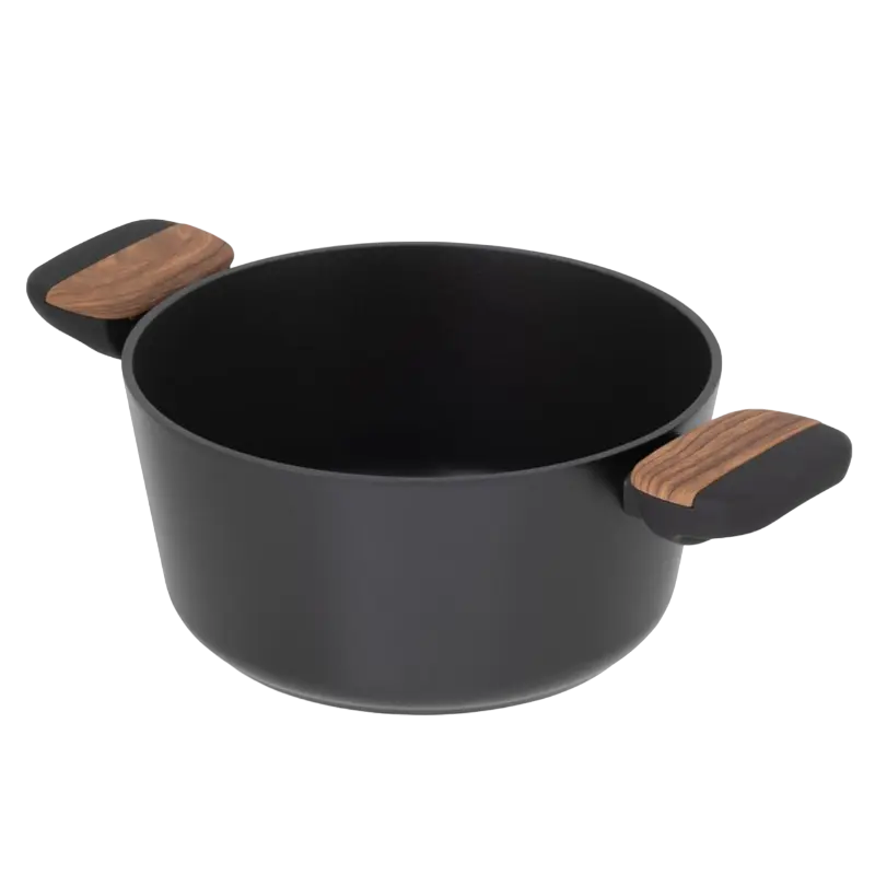 Кастрюля RESTO Mon MON Чёрный, Коричневый