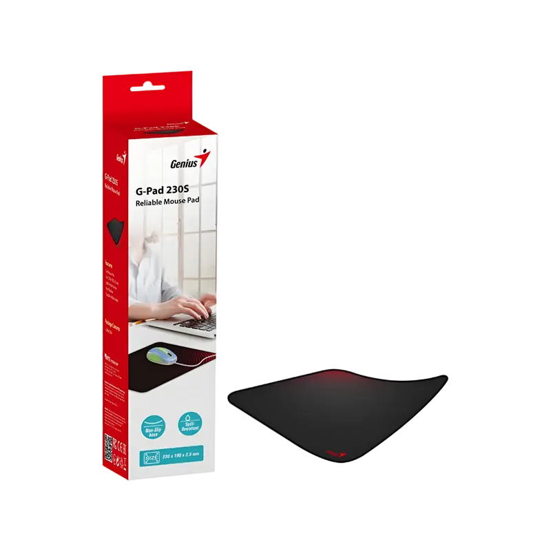 Игровой коврик для мыши Genius G-Pad 230S Чёрный