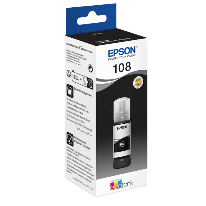 Контейнер с чернилами Epson 108 EcoTank