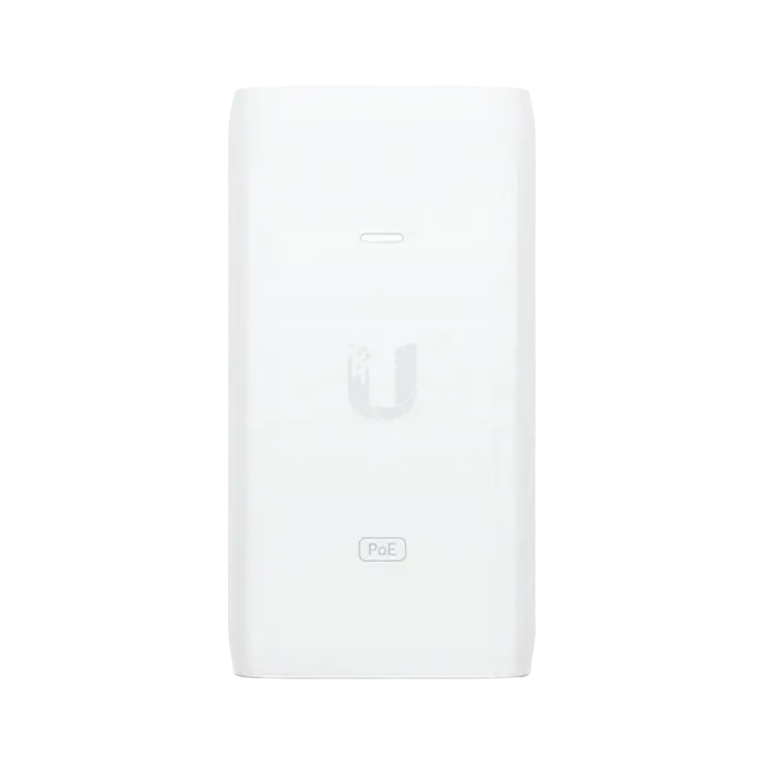 PoE Инжектор Ubiquiti U-PoE-AT Белый