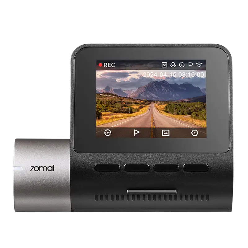 Комплект видеорегистраторов передней и задней панели автомобиля 70mai A510 + RC11 Черный