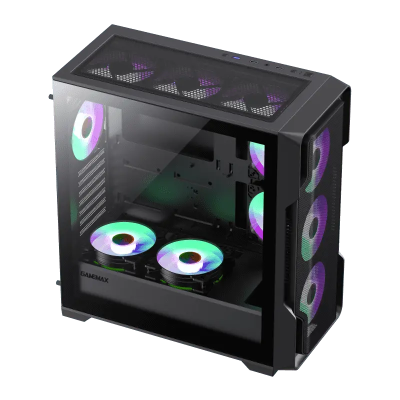 Carcasă PC Gamemax SIEGE BK Midi-Tower Negru