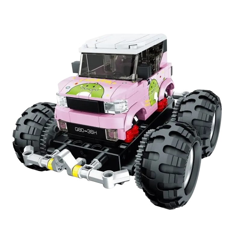 Конструктор с радиоуправлением iM.Master Off-Road Monster Truck Розовый