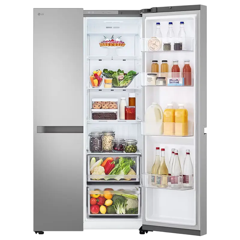 Холодильник LG GSBC40PYPE Серебристый