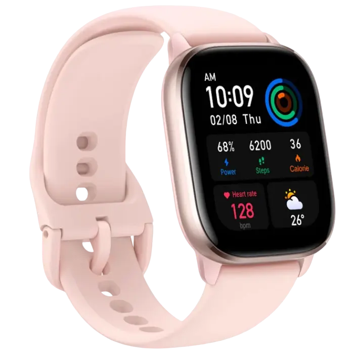 Умные часы Xiaomi GTS 4 Mini Розовый фламинго