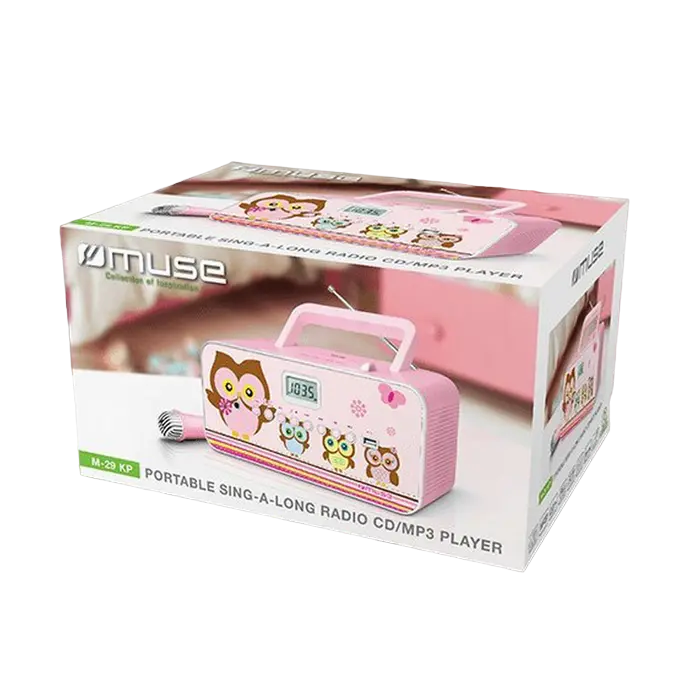 Портативное радио MUSE M-29 KP Розовый