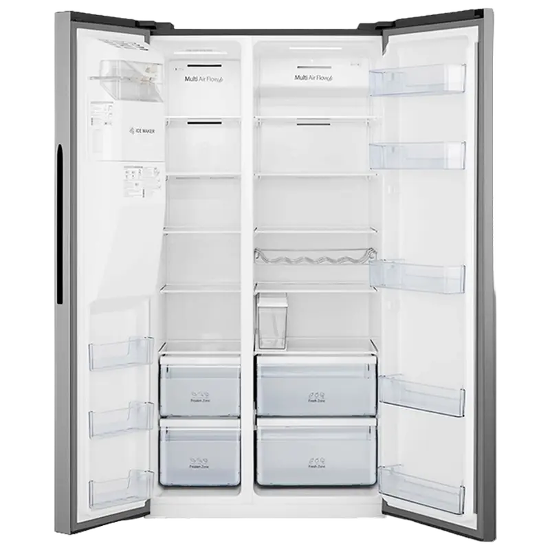 Frigider Hisense RS694N4TIE Argintiu