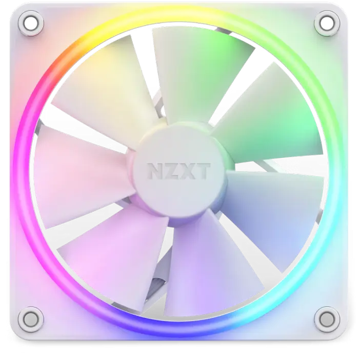 Вентилятор для ПК NZXT F120 RGB 120 мм Белый