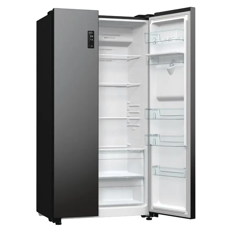 Холодильник Gorenje NRR9185EABXLWD Чёрный