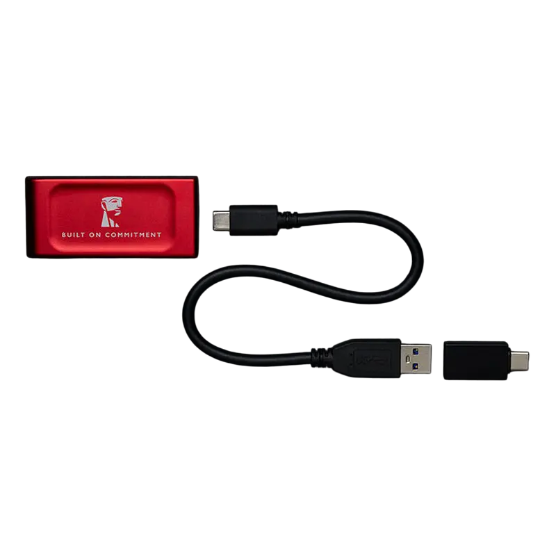 SSD portabil extern Kingston XS1000 BoC 1 TB Roșu