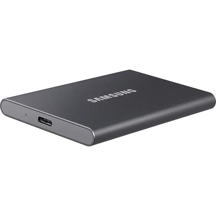 Внешний портативный SSD накопитель Samsung T7 1 ТБ Grey