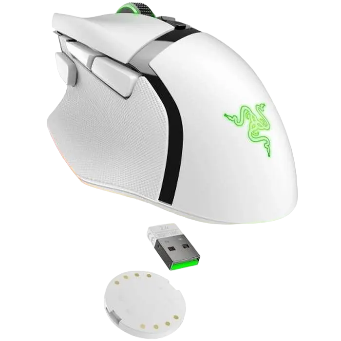 Беcпроводная мышь Razer Basilisk V3 Pro Проводное,Беспроводное Белый