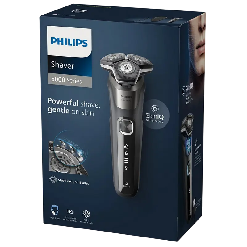 Электробритва мужская Philips Series 5000 Серый