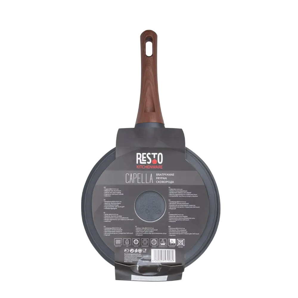 Сковорода RESTO Capella CAPELLA Чёрный