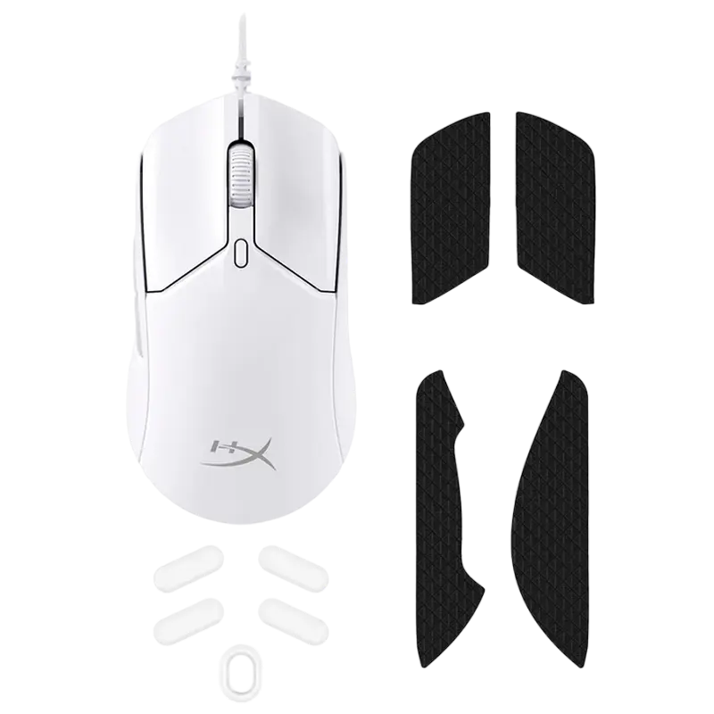 Gaming Mouse HyperX Pulsefire Haste 2 Cu fir Alb