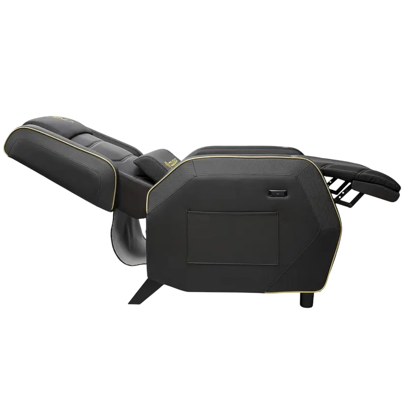 Игровое кресло Cougar Ranger Pro Royal ПВХ Кожа Черный | Золотистый