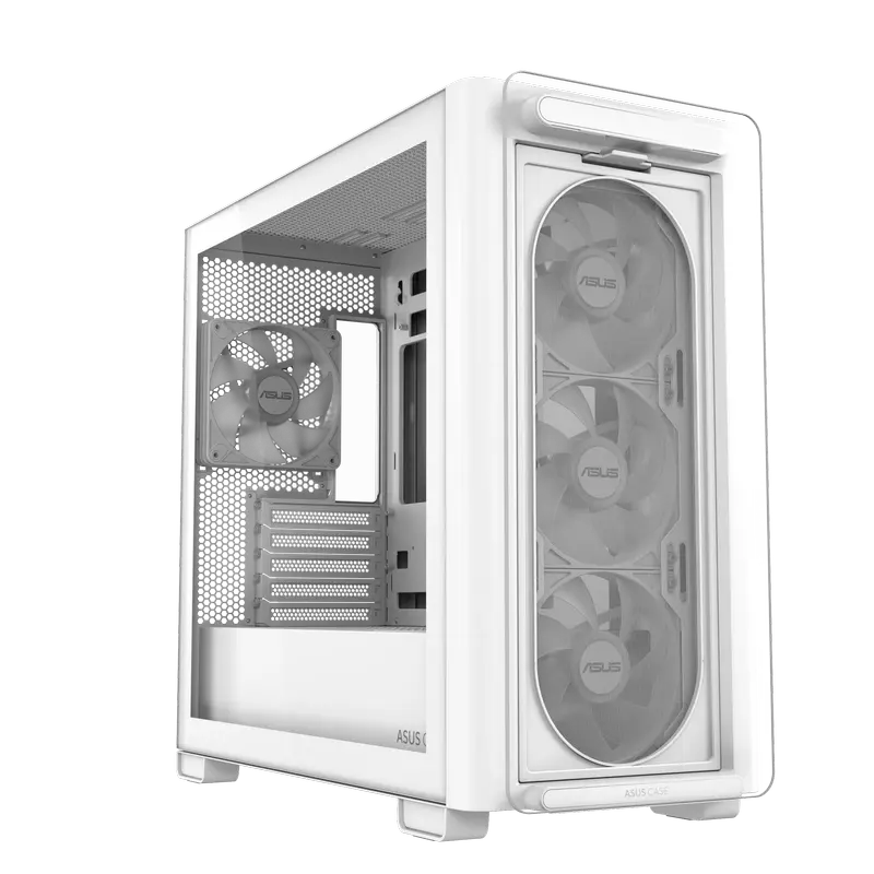 Carcasă PC ASUS A23 PLUS TG ARGB Mini-Tower Alb