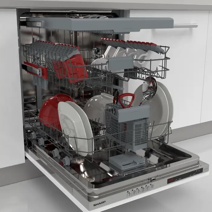 Посудомоечная машина Sharp QWNI1EI45EXEU Белый