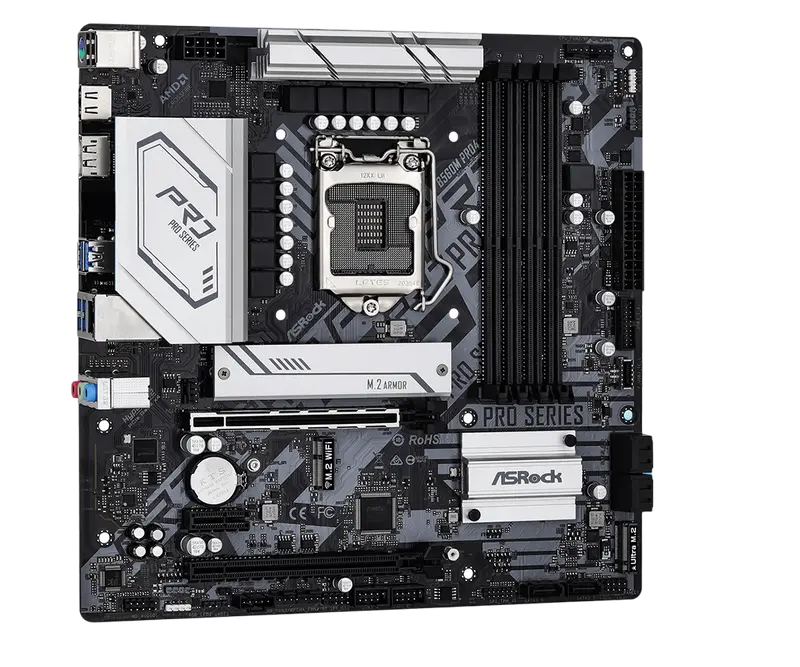 Материнская плата ASRock B560M PRO4 LGA1200 Micro-ATX