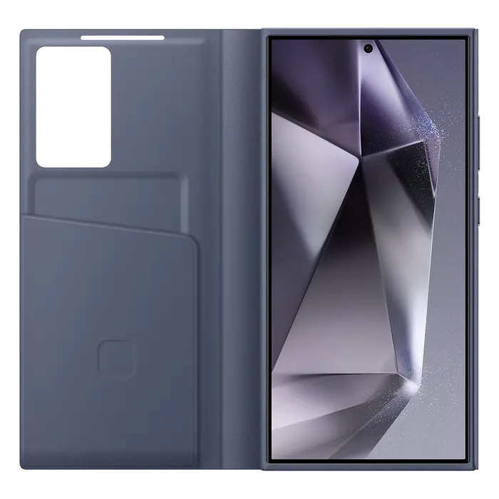 Husă tip carte Samsung Galaxy S24 Ultra Smart View Wallet Smart View Wallet Violet