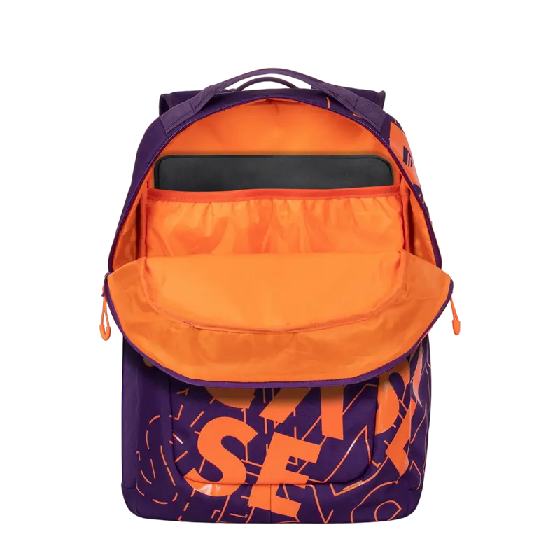 Повседневный рюкзак Rivacase Heide Фиолетовый/Оранжевый